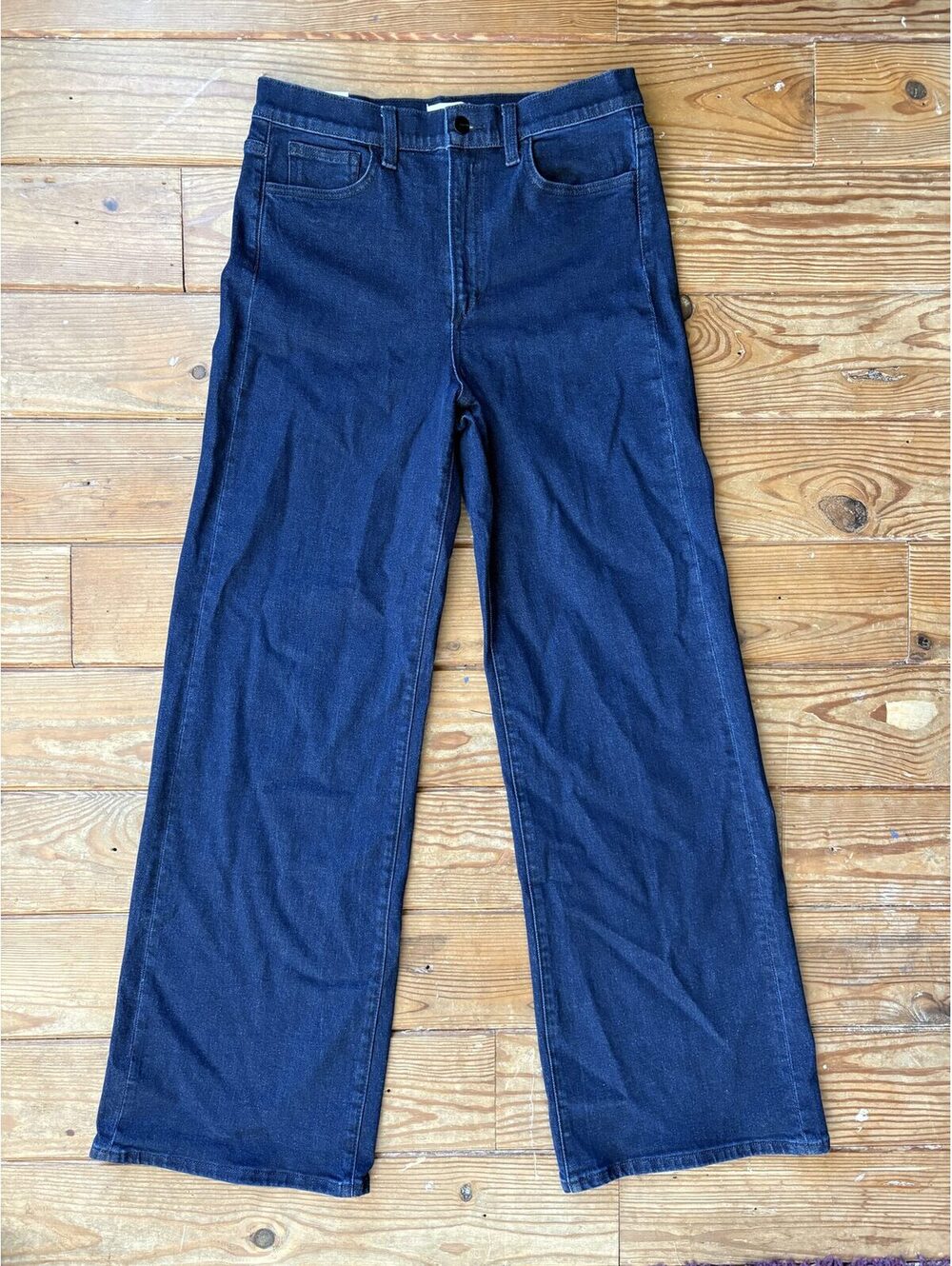 Joe’s Jeans The Mia High Rise Wide Leg Jeans Cinema Dark Wash NWT Size 29 in. - Picture 2 of 9